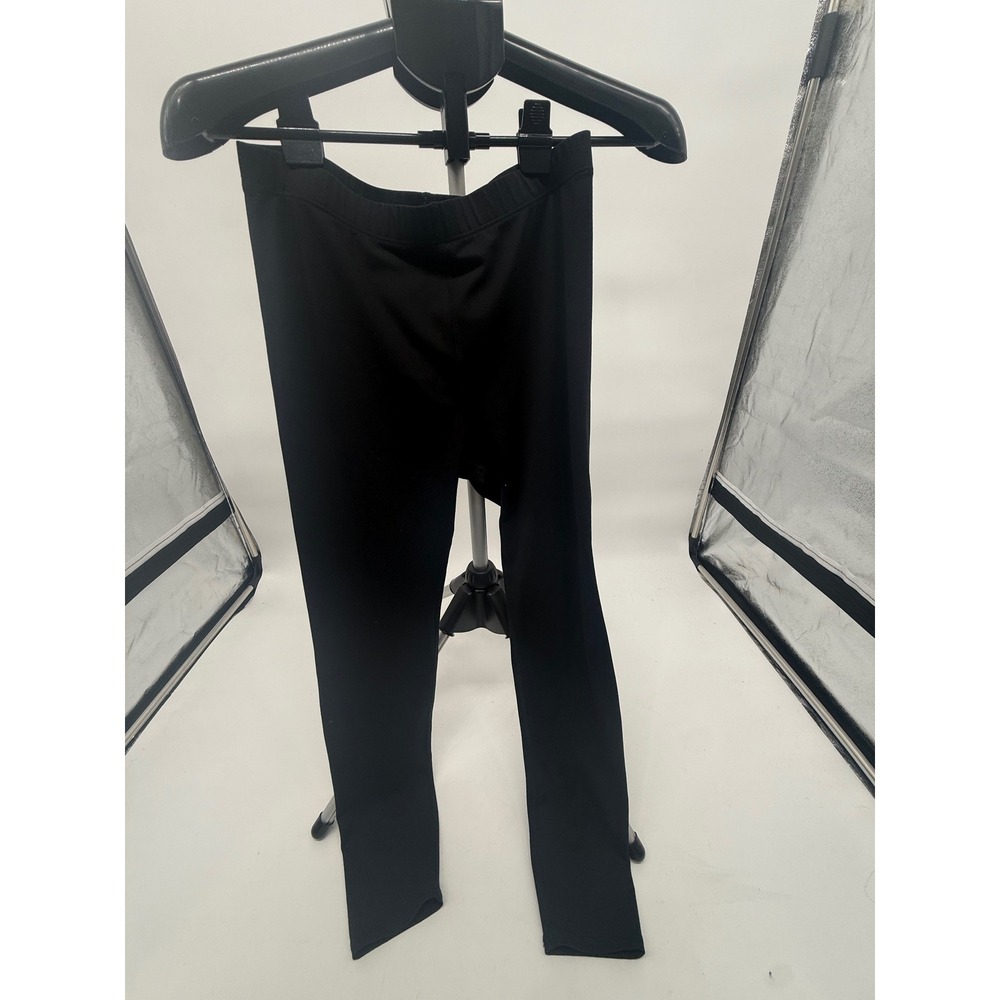 Joah Brown Womens Black High Waisted The Body Leggings M/L Made in USA